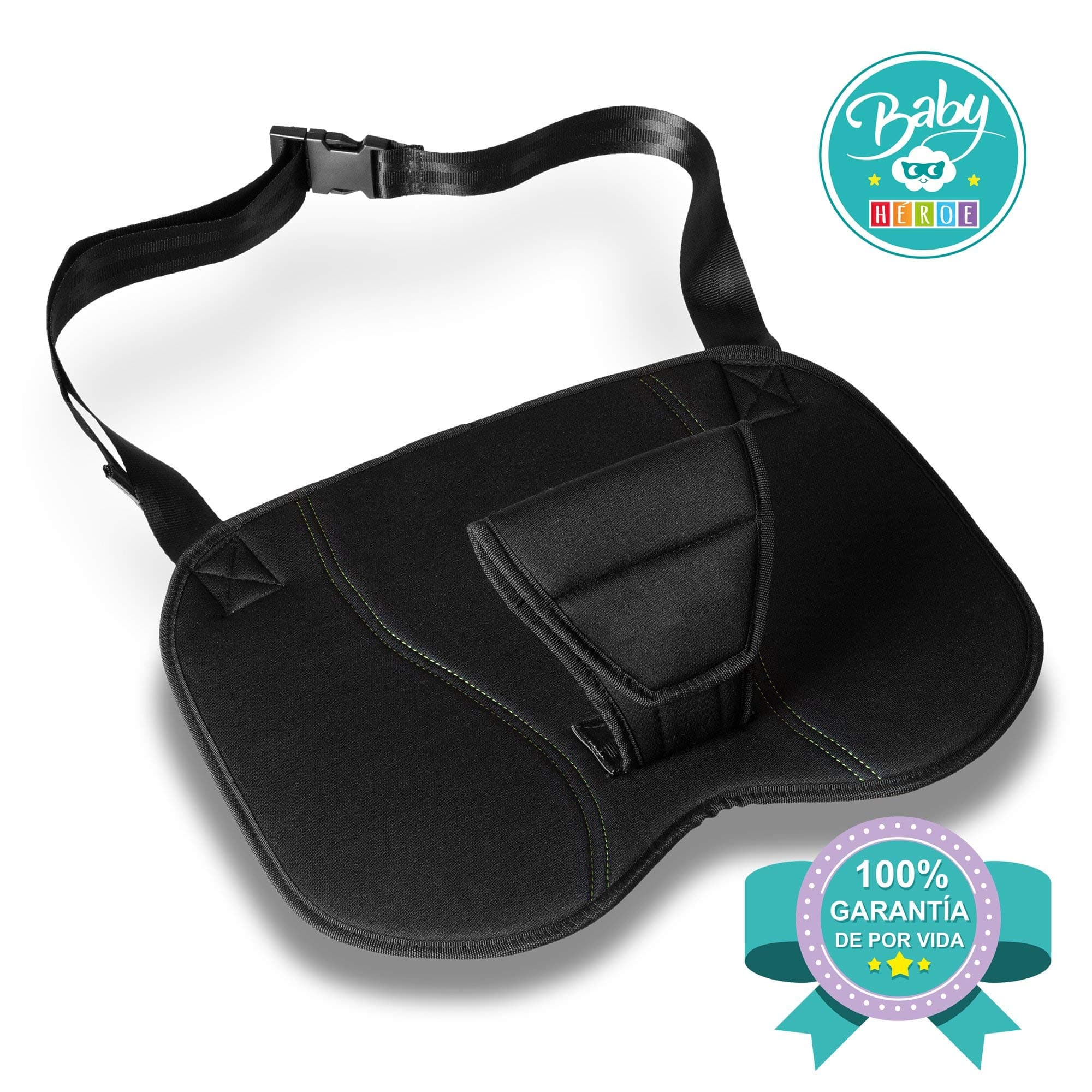 BABY HEROE Pregnancy safety belt for use during pregnancy. Protects both mother and baby. Can be adjusted to any seat or car. Bump Belt for Expectant Mothers