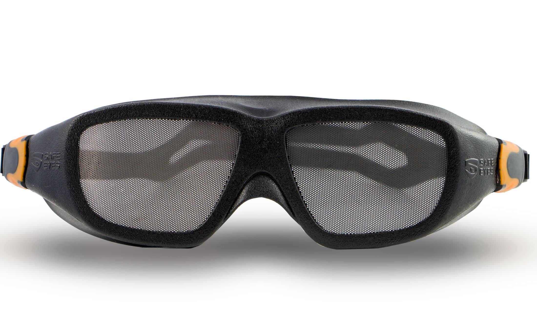 Safe Eyes Stainless Steel Fine-Mesh No-Fog Dust Goggles