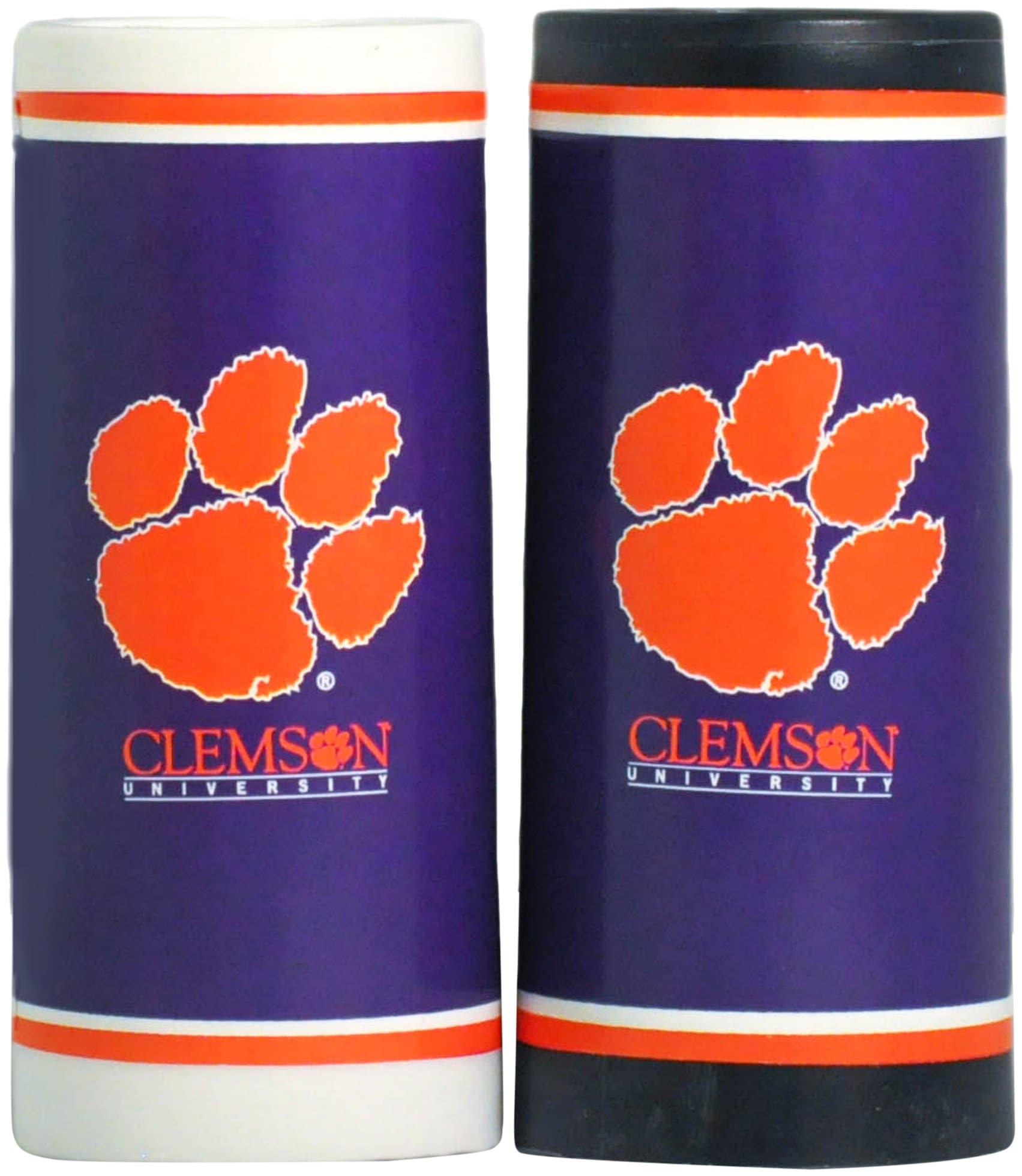 NCAA Clemson Tigers Salt and Pepper Set,3.75"Es,Purple