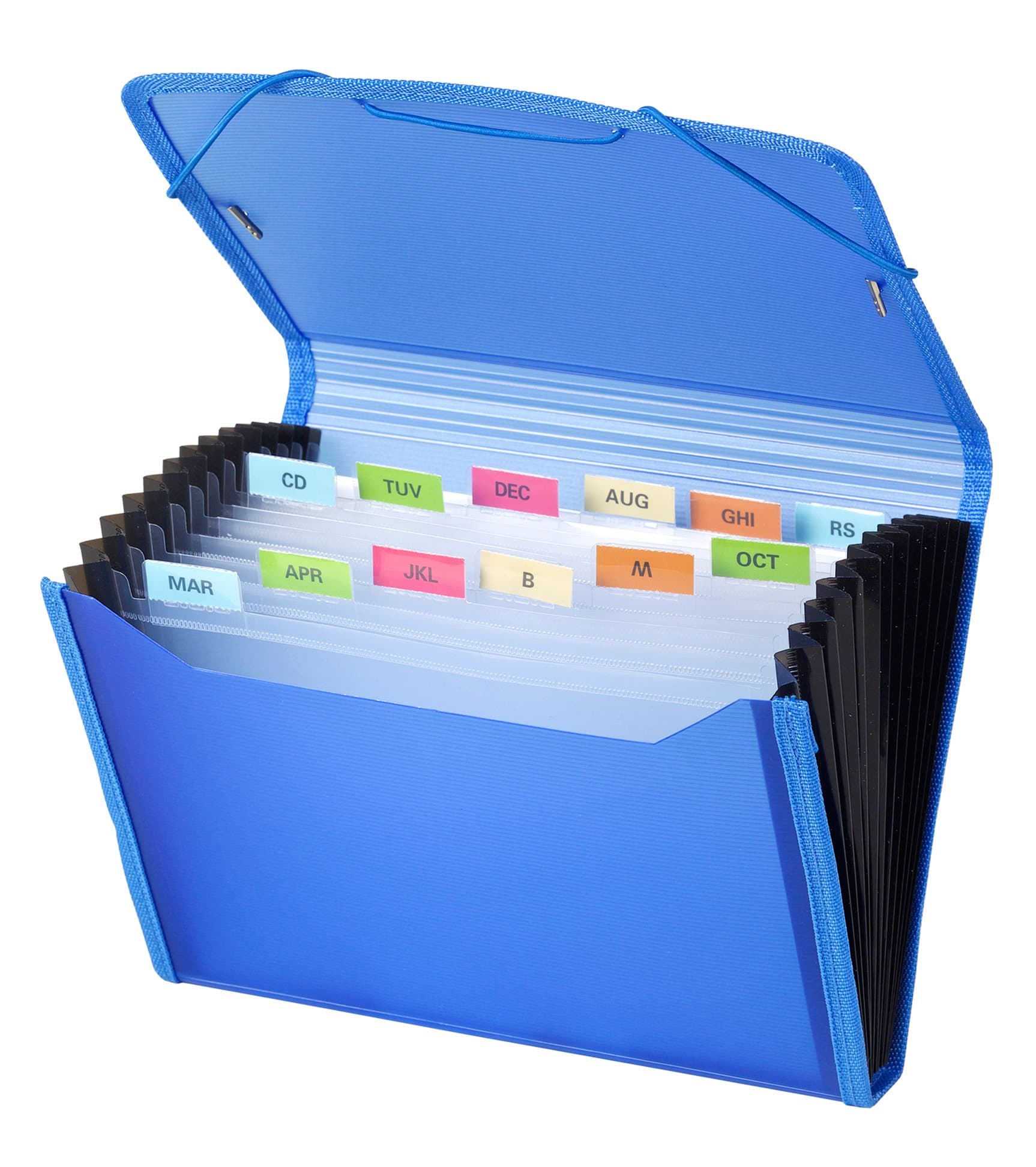 Carchivo 19274050 Accordion Sorter A5 Blue