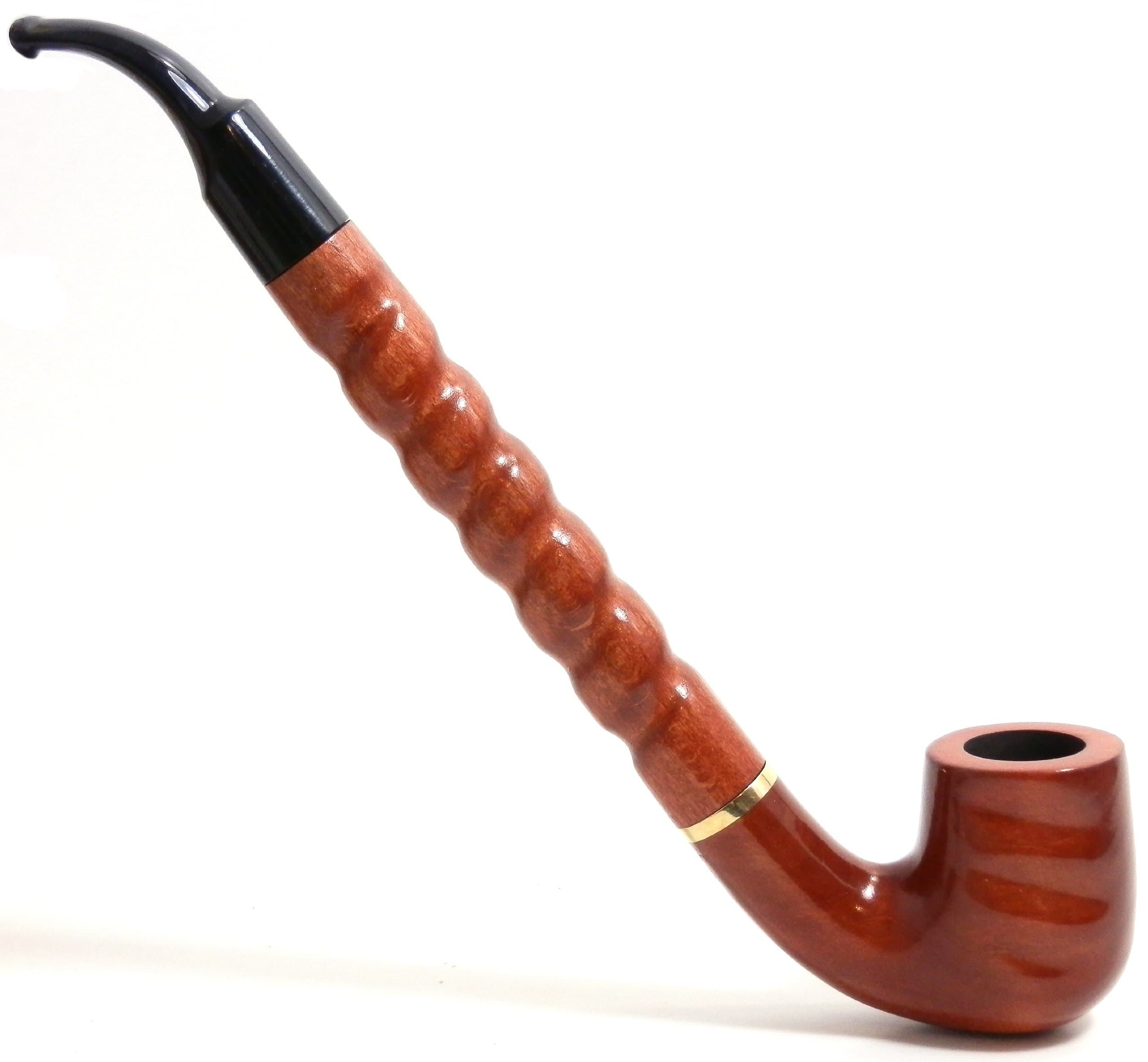 Mr. Brog Churchwarden - Argo Tobacco Pipe - Model No: 16 Tabor Pecan - Pear Wood Roots - Hand Made