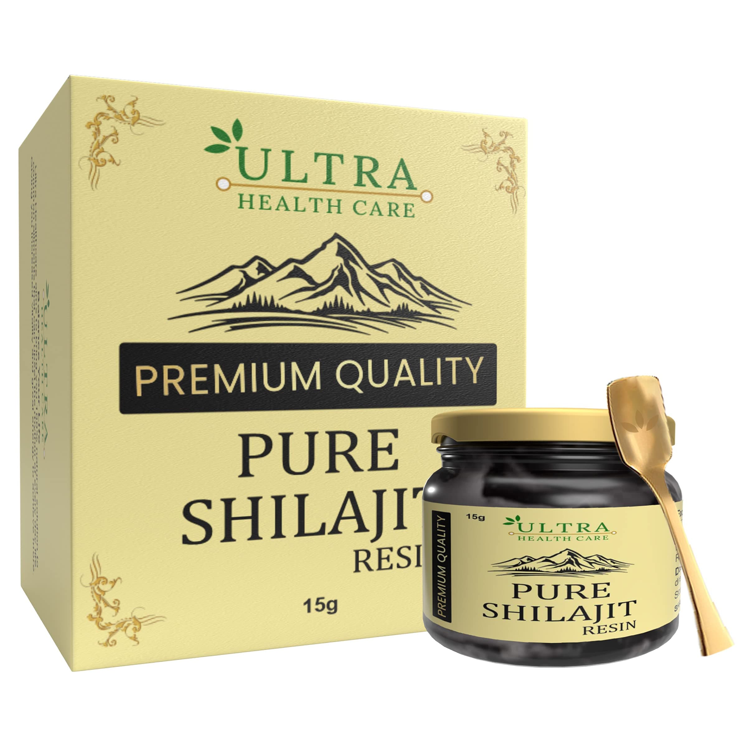 Shilajit Resin for Energy, Focus and Vitality - Pure Quality Himalayan Shilajit | Strength | Stamina | Power | 100% Pure and Natural | Clinically Approved | For Men & Women