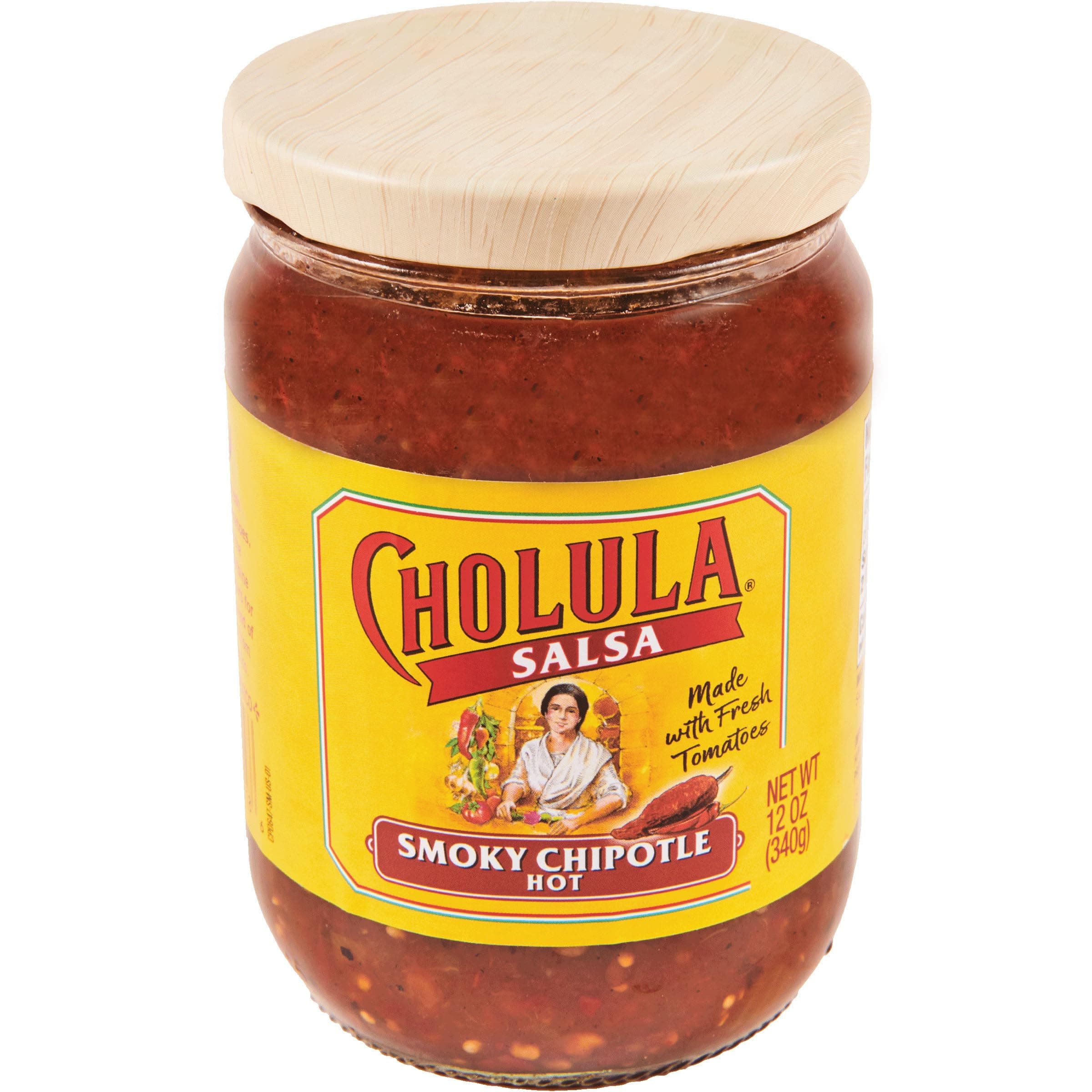 Salsa Hot Smoky Chipotle, 12 Ounce