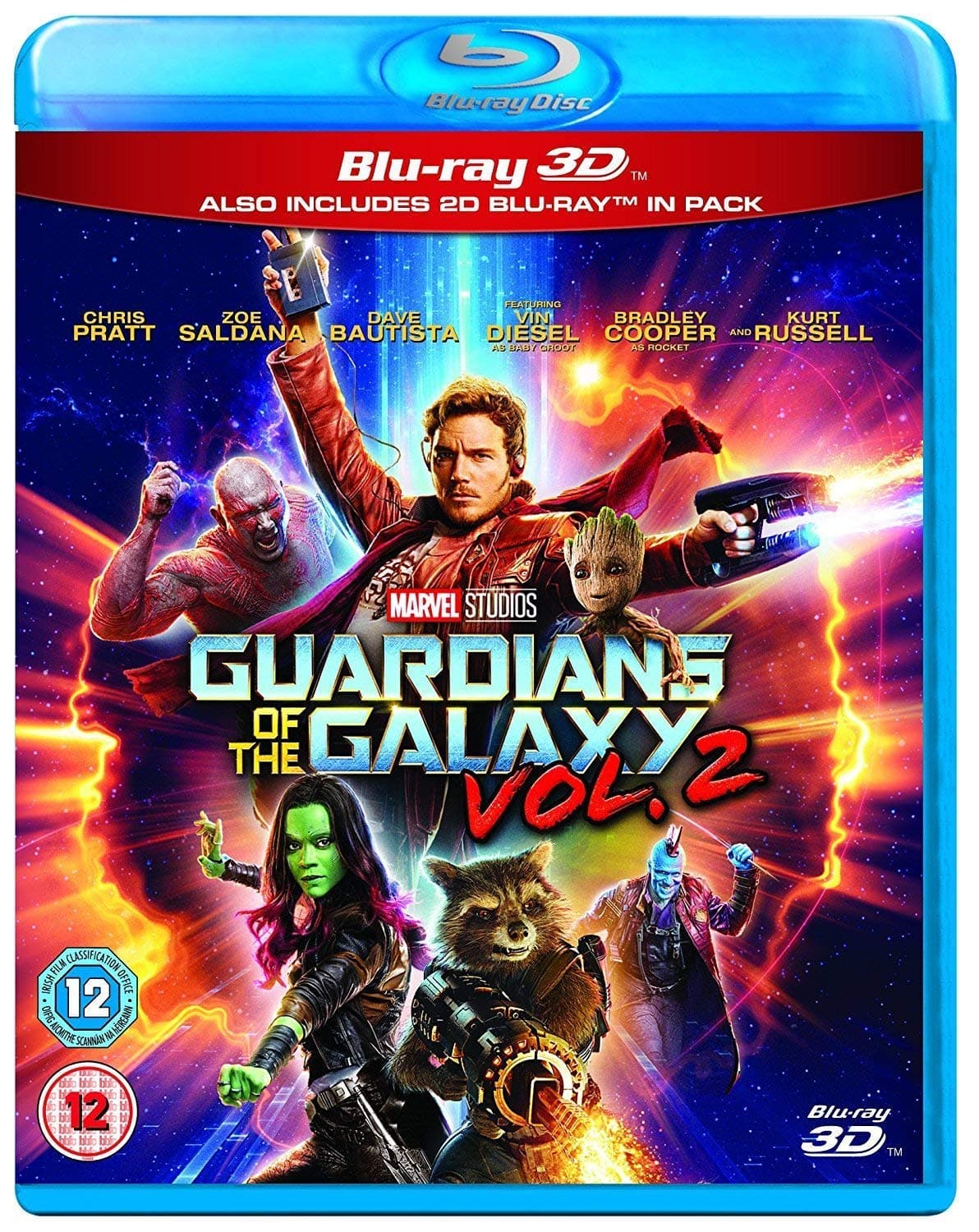 Guardians of the Galaxy Vol. 2 (3D Blu-ray + Blu-ray)