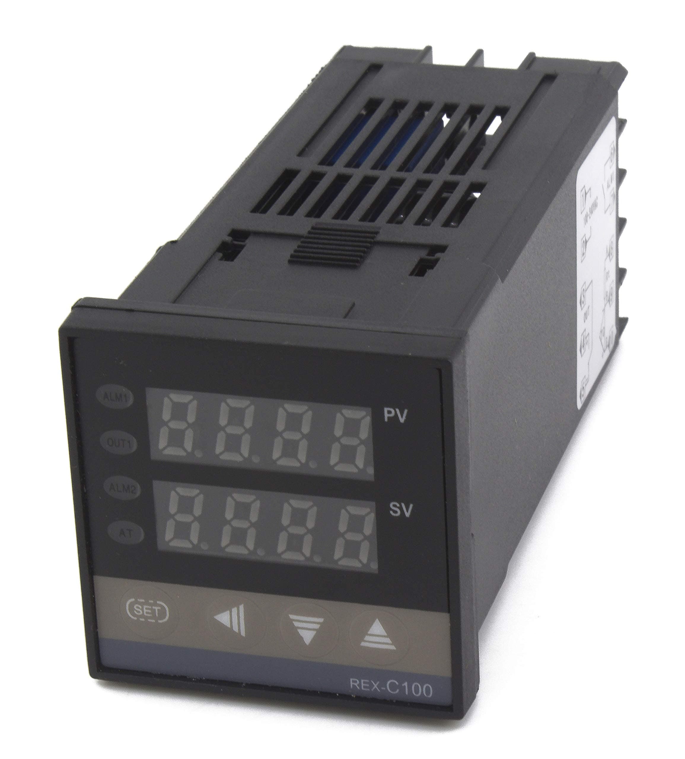 REX-C100 48x48 AC 100-240V thermocouple RTD Input Digital PID Temperature Controller (SSR Output 1 Alarm)