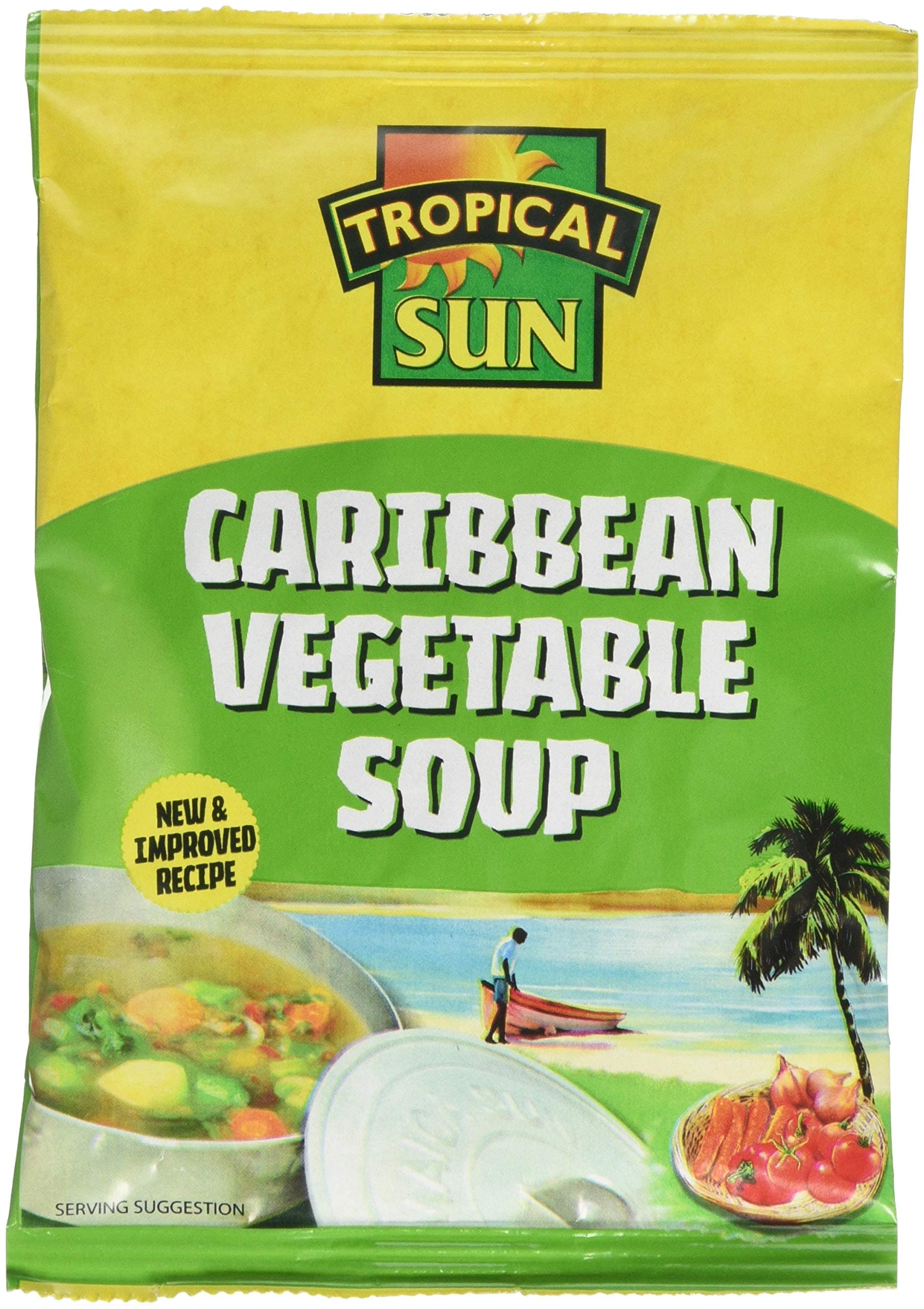 Tropical Sun Caribbean Vegetable Soup, 45 g, Pack of 12