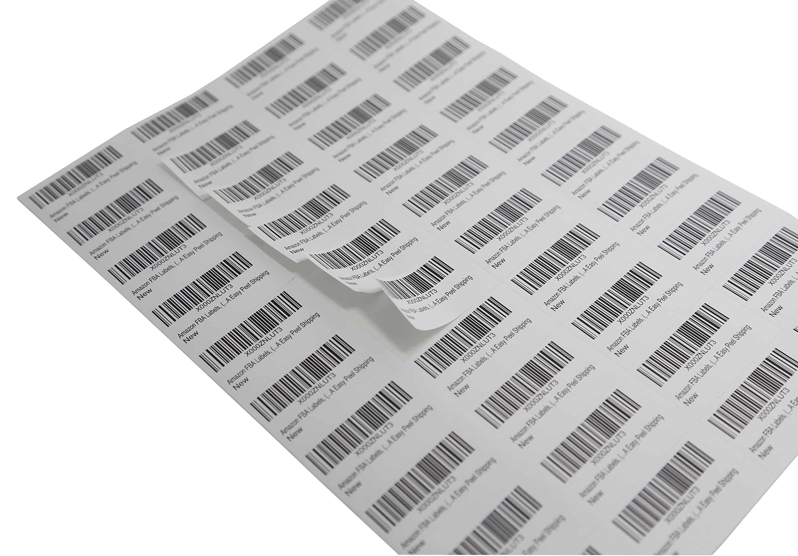 Amazon FBA Labels, (100 Sheets, 40 Labels per sheet) of 40-up labels 52.5mm x 29.7mm on A4 size Paper - Self Adhesive FBA Shipping
