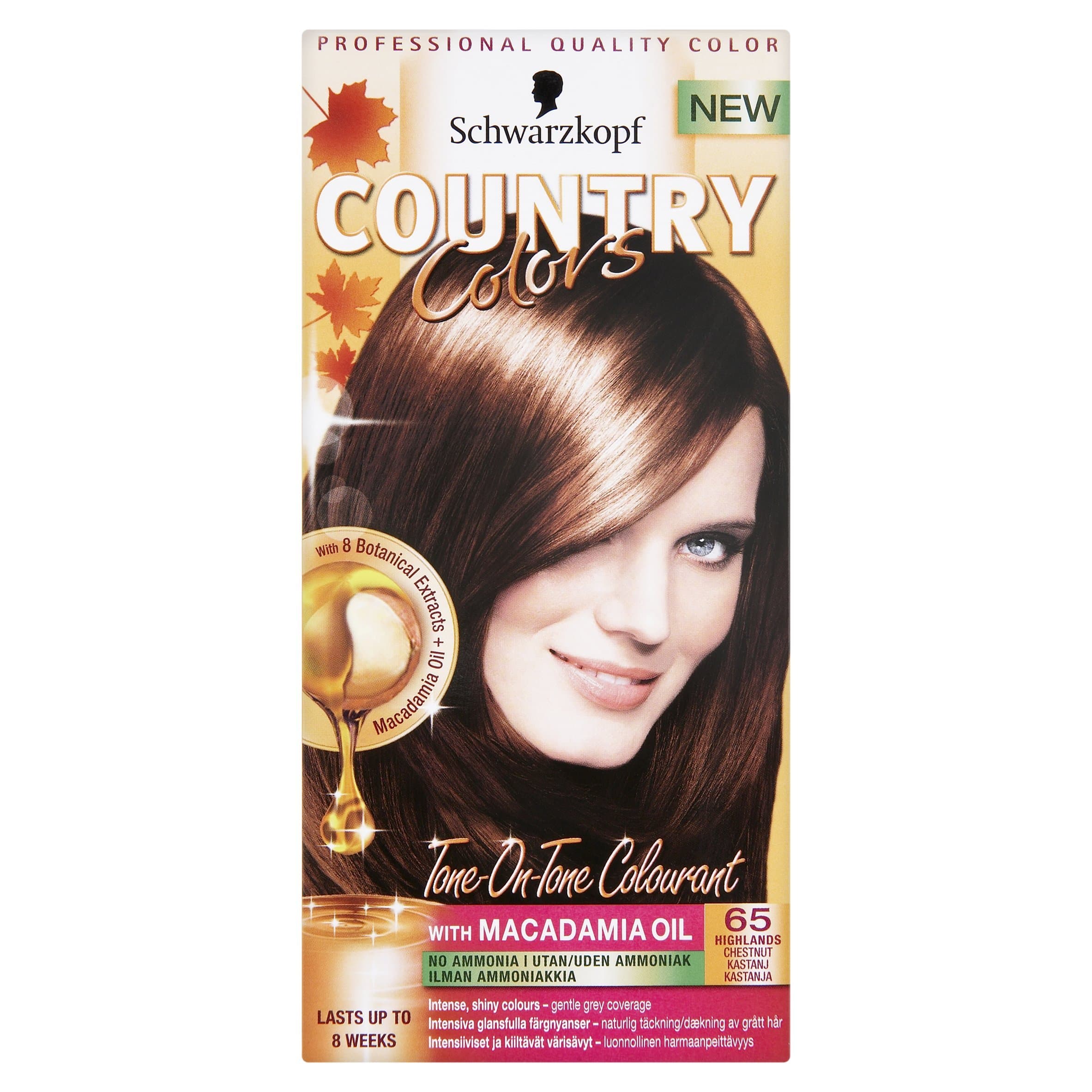 Schwarzkopf Country Colors 65 Highlands (Pack of 3)