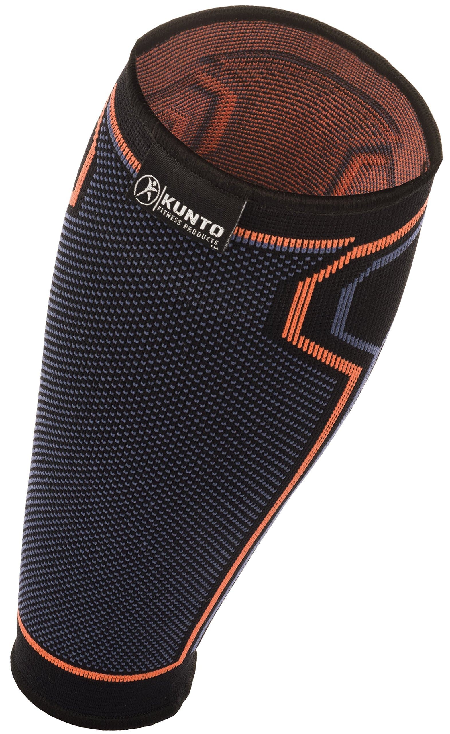 Calf Compression Sleeve by Kunto Fitness (Single Sleeve) – Improve Blood Circulation & Reduce Leg Swelling & Shin Splint – Superior Fit (Small)