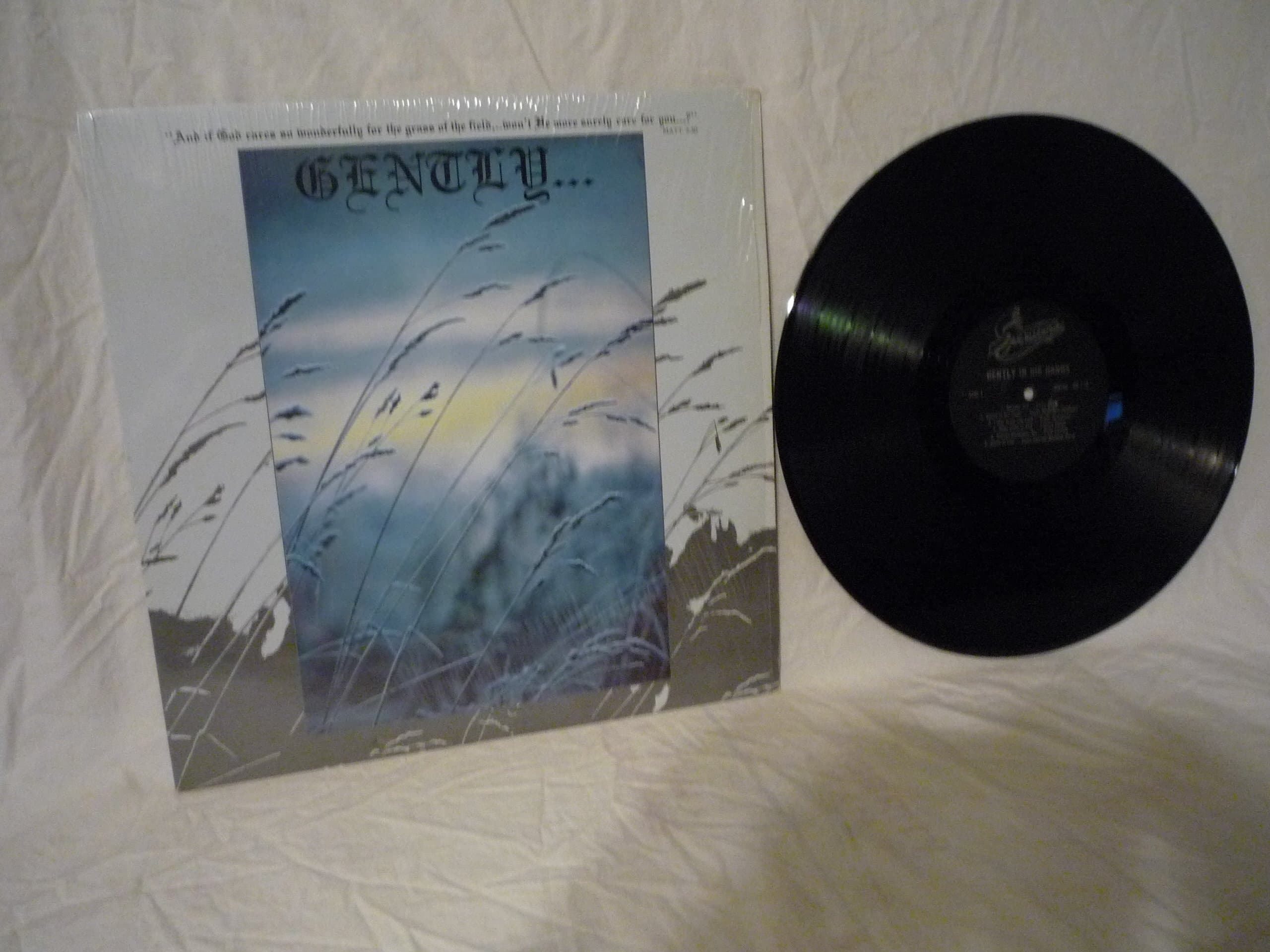 Gentle In His Hands - Label Spiritborne Pressing Christian Gospel Music Jesus God Devotional Worship - Vinyl Record LP - Original US Pressing EX