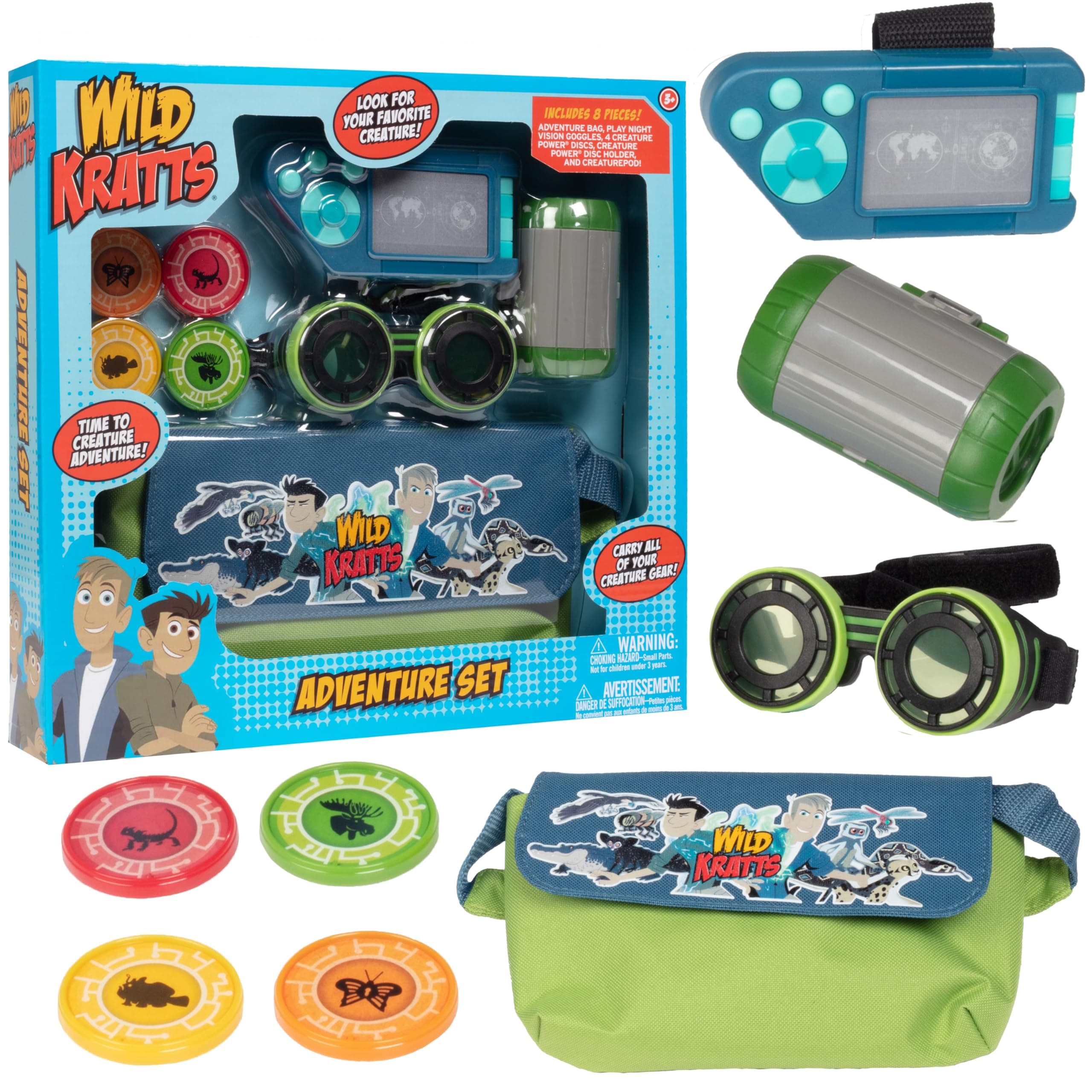 Jazwares Wild Kratts Adventure Toy Set
