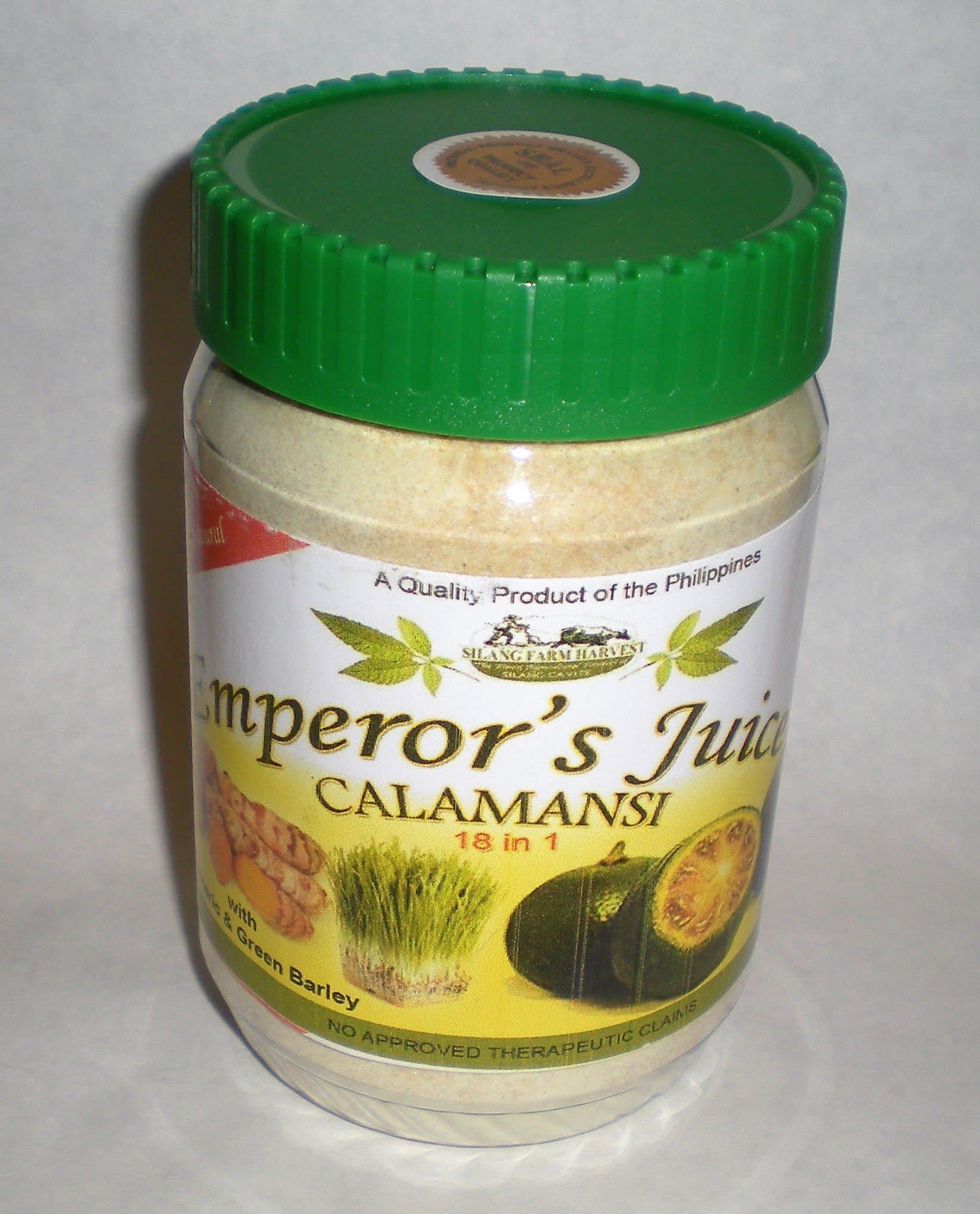 Emperor's Juice Calamansi 18 in 1 Juice with Turmeric and Green Barley Original All Natural 350g