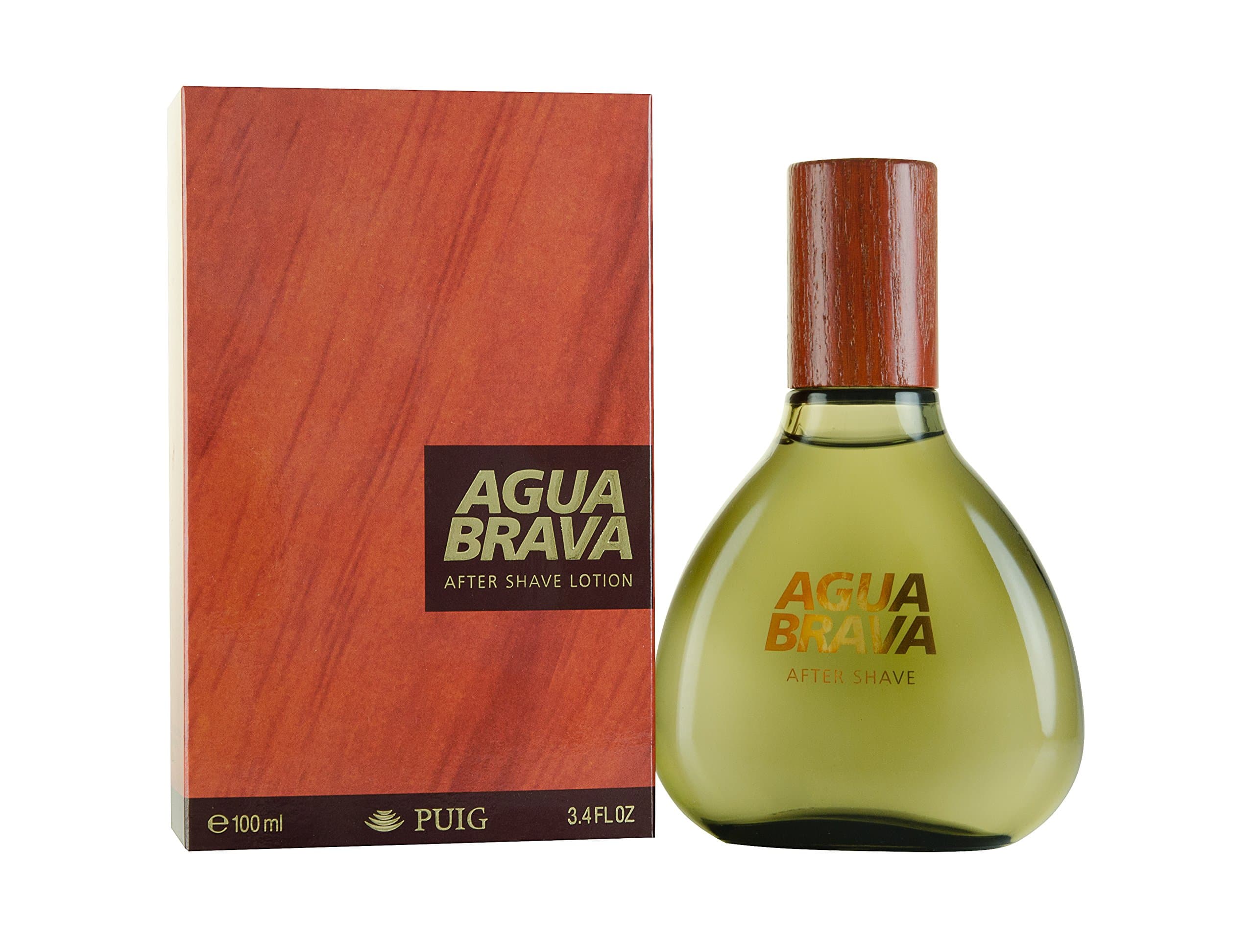 Agua Brava By Antonio Puig For Men. Aftershave 3.4 Oz.