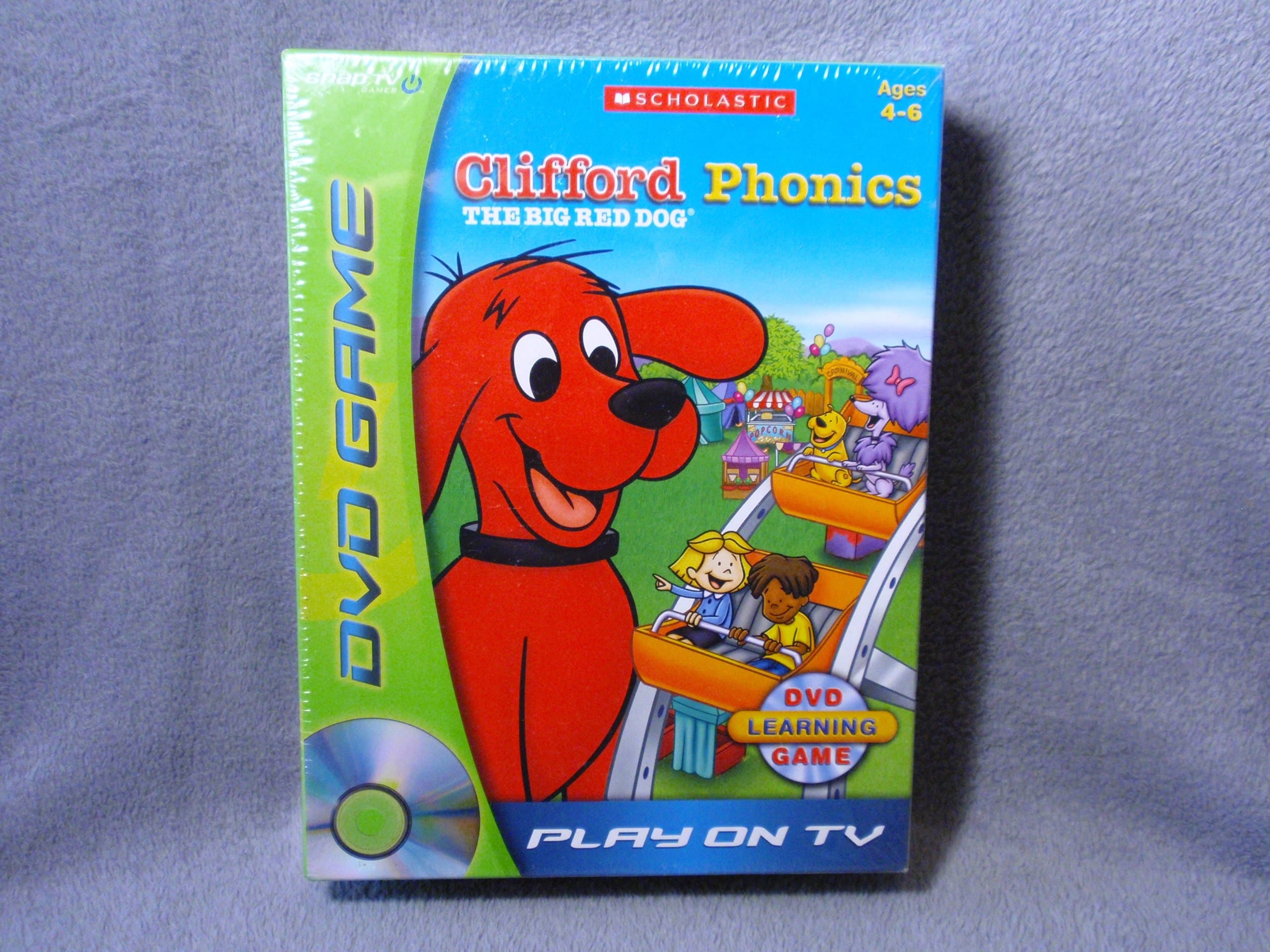 Clifford the Big Red Dog8482; Phonics DVD Game