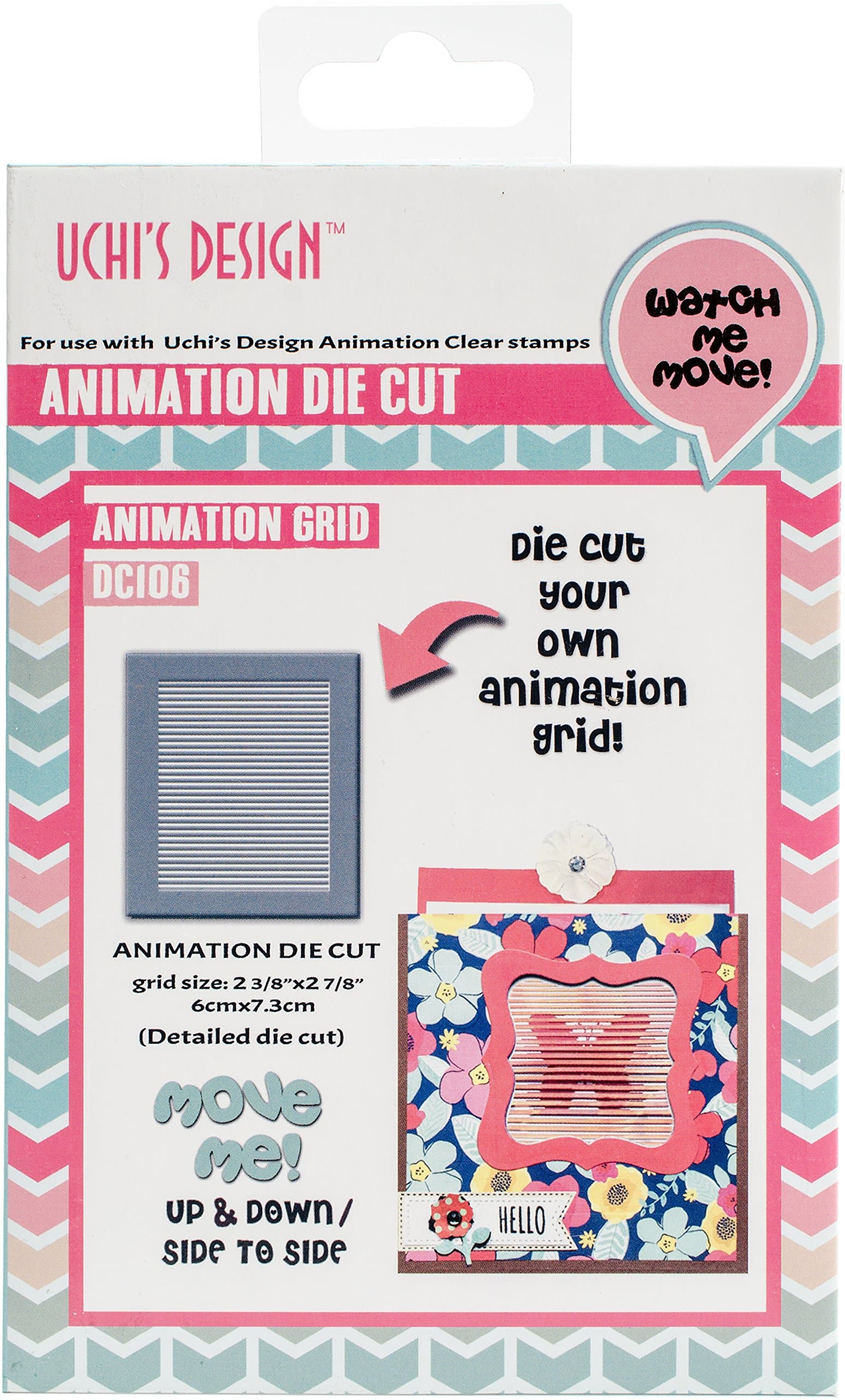 Motion Crafts Die-Animation Grid 2.375"X2.875"
