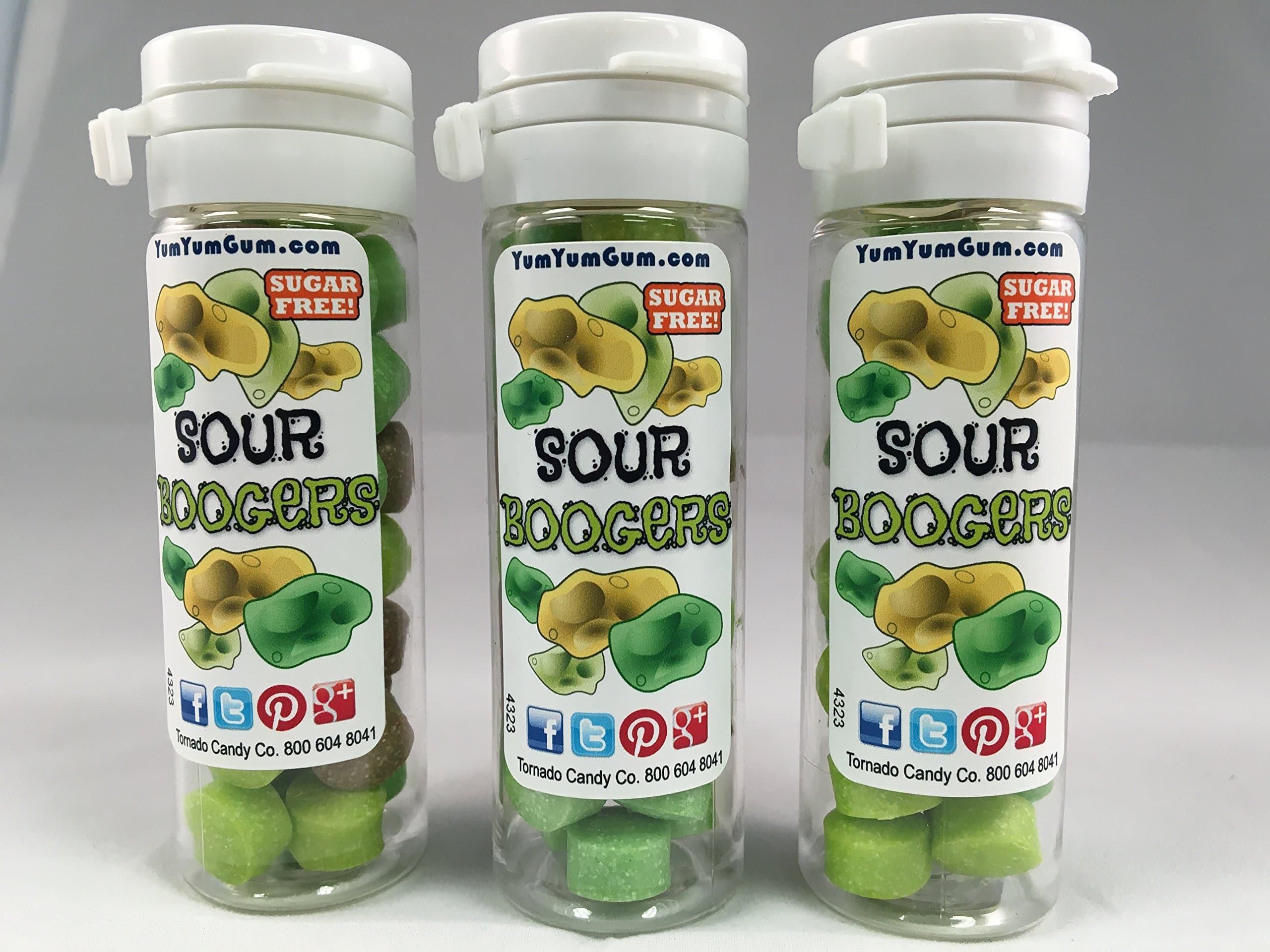 Yum Yum Gum (Sour Boogers) Three Pack