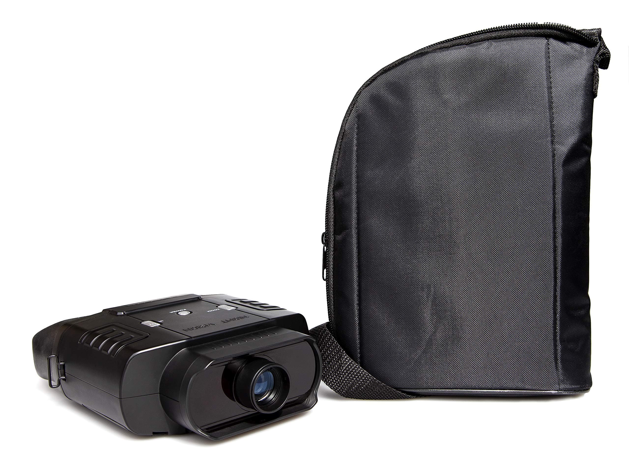 Nightfox 100V 120R Protective Padded Carry Case - Adjustable Strap - Matte Black