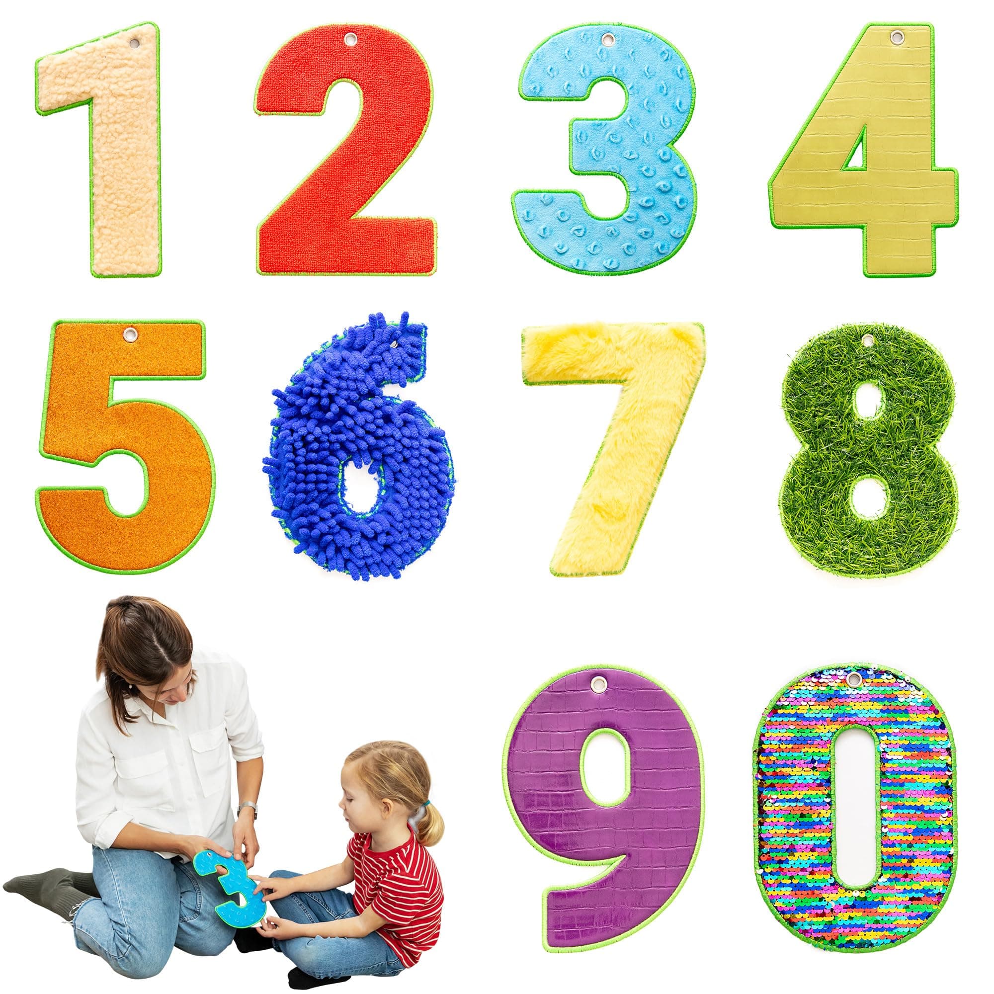 - ODOXIA Sensory Mats for Autistic Children | Wall Tiles With Different Textures & Colors | Sensory Rug | Panel for Kids
