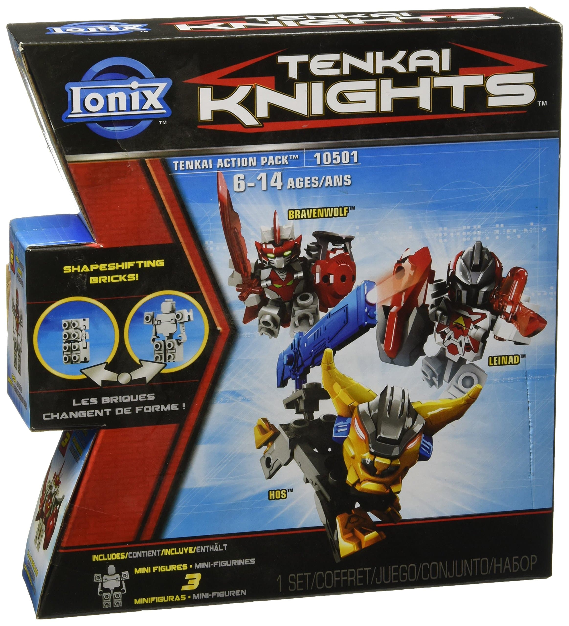IONIX Tenkai Knights Character Mini – Triple Pack