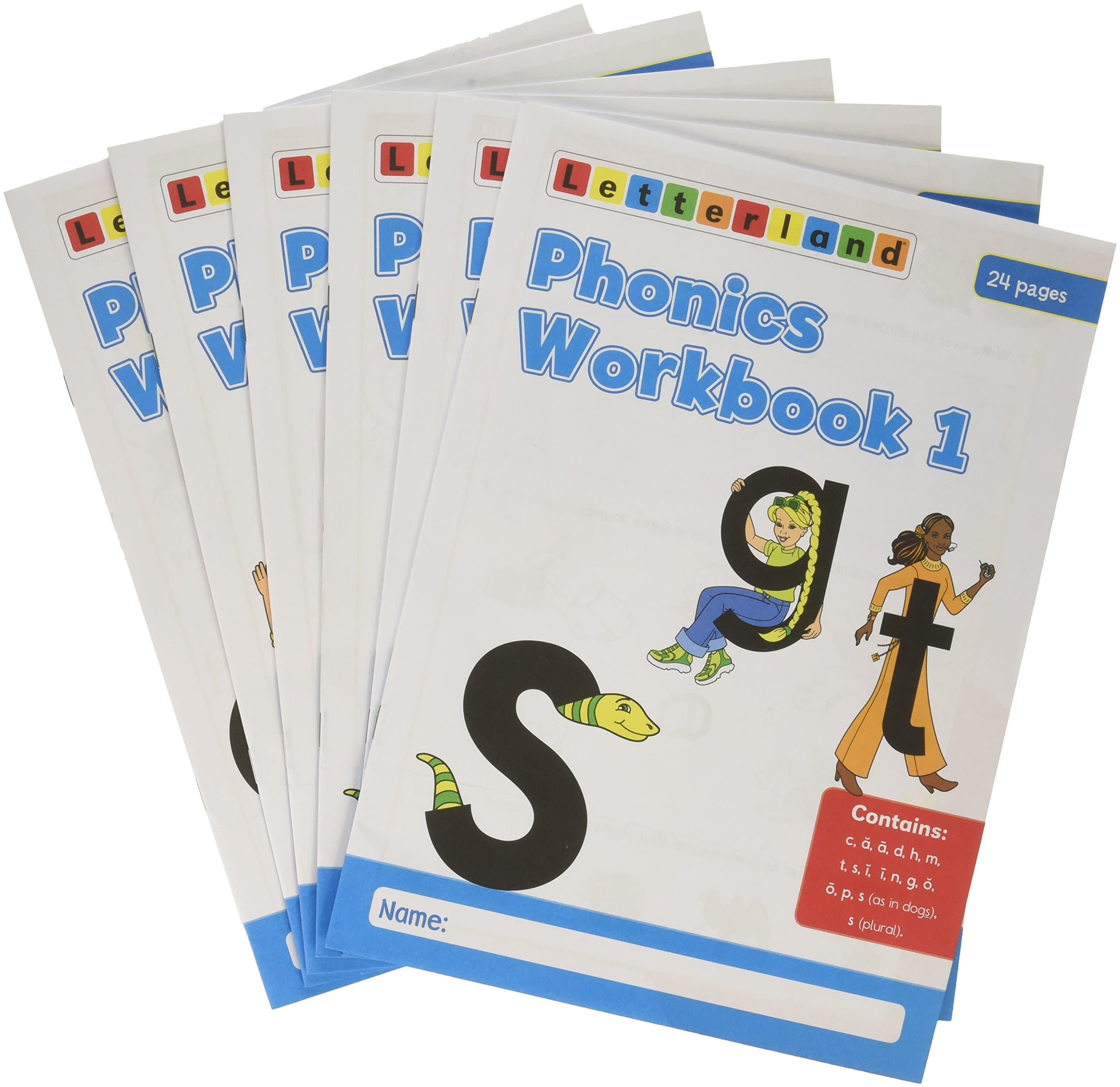 Phonics Workbooks (1-6)