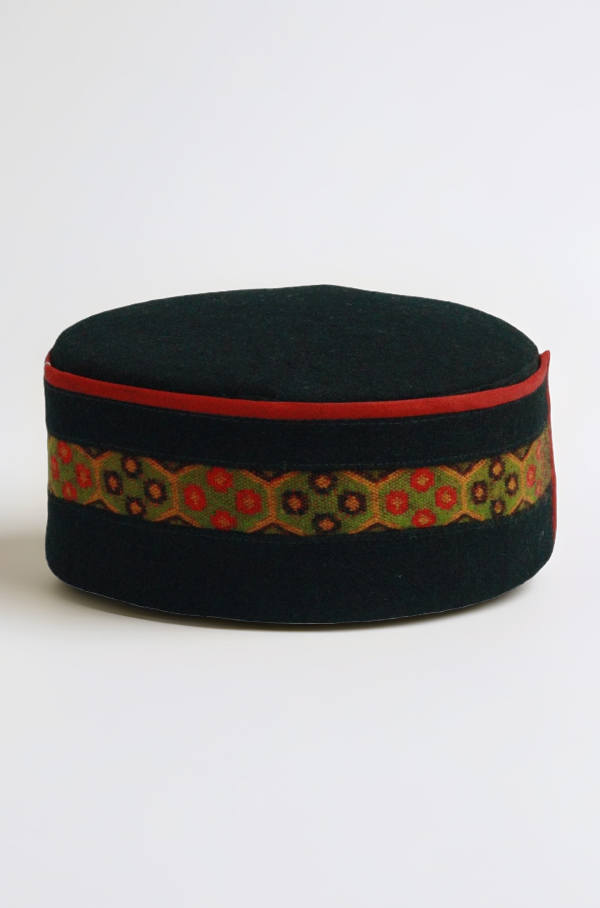 Men's Handloomed Woolen Himachali Kullu Topi (Pack of 1) (TS2604_Free Size)