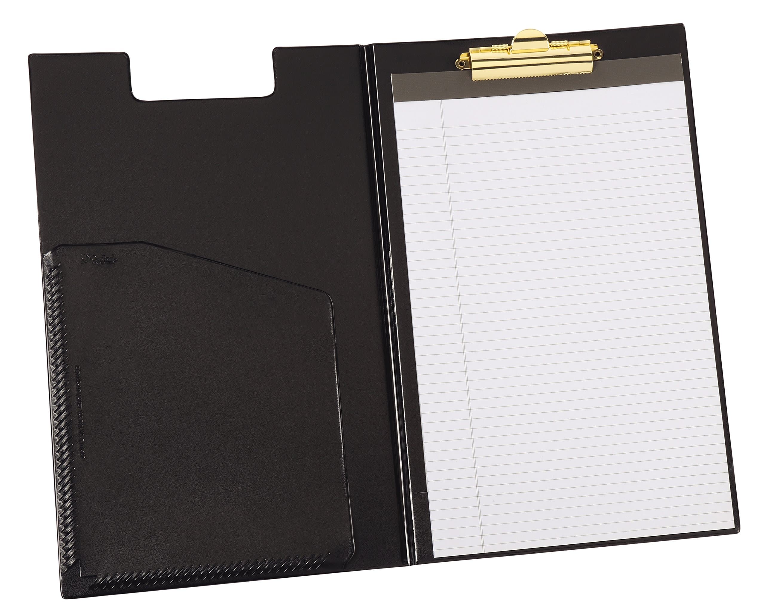 Cardinal Clip Folder Pad Holder, Legal Size, Includes Writing Pad, Black (253 610)