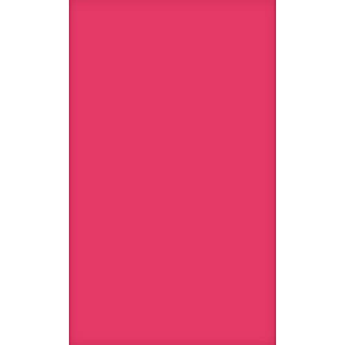 Amscan 54-inch x 108-inch Bright Pink Plastic Table Cover, 12/Pack (77015.103)