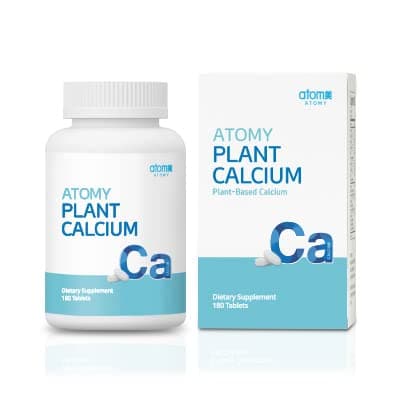 A.T.O.M.Y Plant Calcium Plant-Based Calcium 180 Tablets