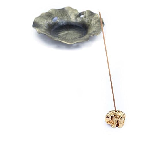 HOUGOO Elephant Incense Burner and Incense Holder(Stick/Cone Incense)