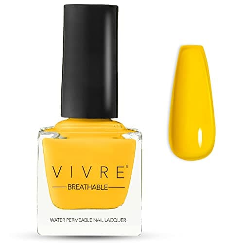 VIVRE Cosmetics Nail Polish - Quick Dry, Shiny, Halal for Girls, Vegan, Non-Toxic for Women, Long Lasting, Certified Breathable and Water Permeable - Butter Drizzle