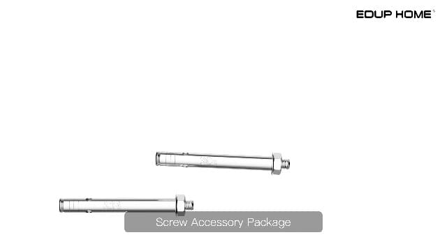 EDUP HOME Starlink Mount, Vertical Angle Starlink Long Wall Mount, Starlink Roof Mount, Starlink Mounting Kit for Starlink Internet Kit Satellite, Compatible with Starlink Dishy V2, 6004