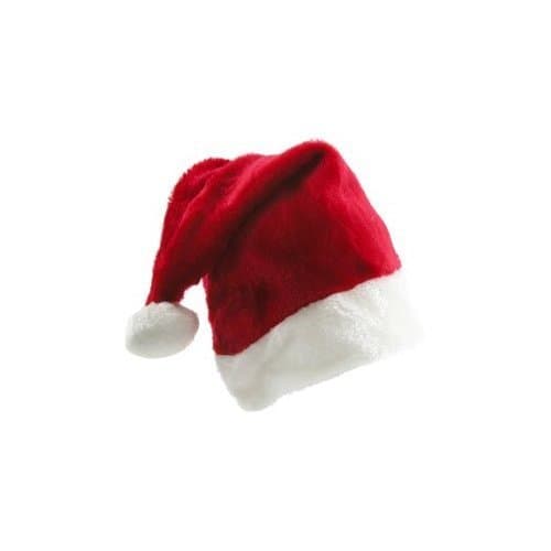 Santa Claus Hat is Plush Fuzzy and Fun!