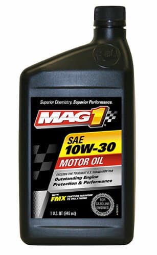 61648 Conventional 10W-30 Motor Oil - 1 Quart (Pack of 6)