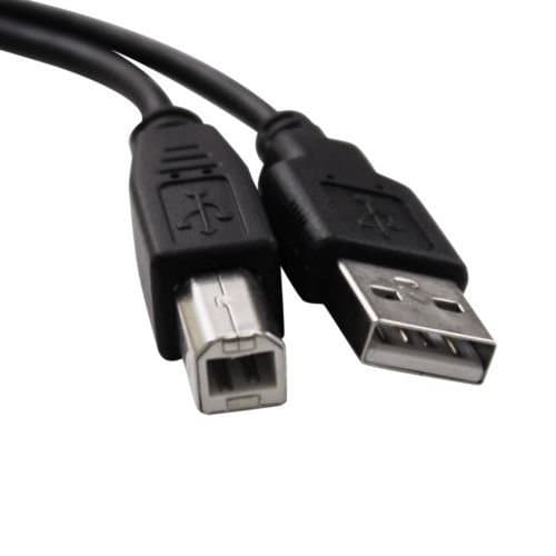 NewPowerGear USB Printer Scanner Cable Cord for Epson Stylus Photo 825 870 875DC 875DCS 890 Printer
