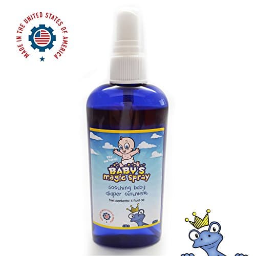 Baby Diaper Ointment Soothing Spray - Easy and Convenient Baby Diaper Ointment. Safe, Natural, and Easy to Use (4 oz)