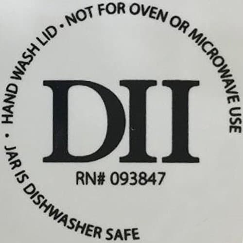 Bone Dry Lattice Collection Pet Bowl & Canister, Treat Canister, 4x6.5", Aqua