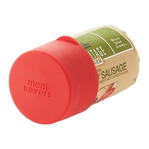 Save Brands Meat/Sausage Chub Cap, 1 lb, Red