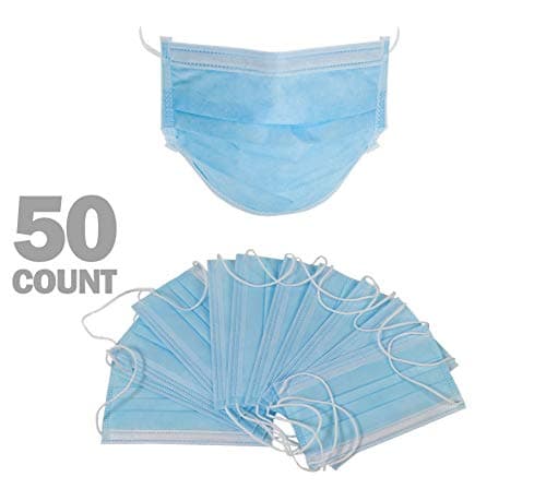 FOLE Disposable Face Mask - 50 ct - Blue