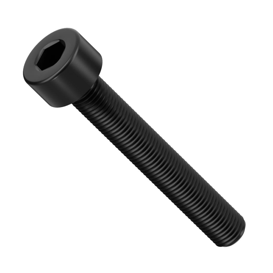 M6 (6mm x 14mm) Black Zinc Flake 8.8 Allen Socket Cap Head Screws Ð Bolts Hexagon Socket (Pack of 20)