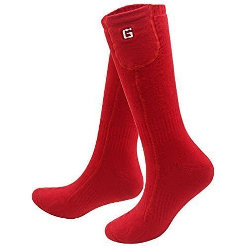 Danitymuse Warm Winter Rechargeable Electric Heated Socks Kits for Cold Weather