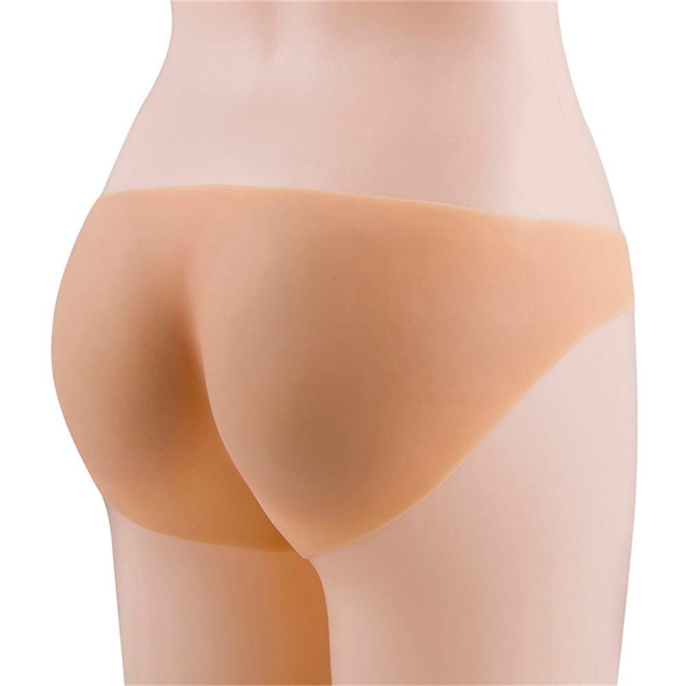 Silicone Fake Buttock Seamless Butt Enhancer Underwear Control Panties
