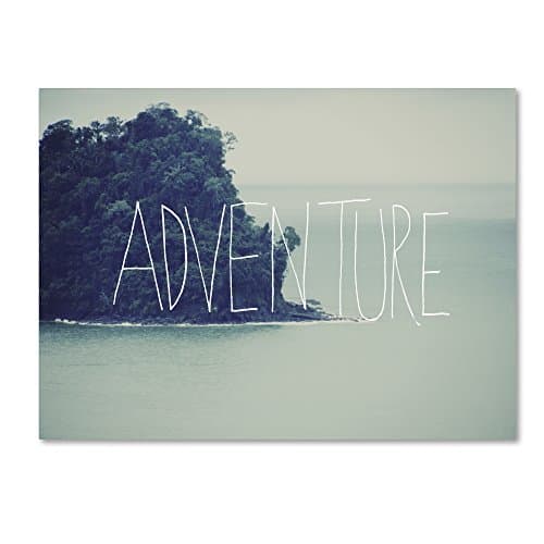 Adventure Island Wall Decor by Leah Flores, 14" x 19" Canvas Wall Art