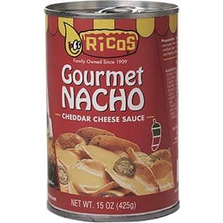 PACK OF 12 - Ricos Gourmet Nacho Cheddar Cheese Sauce, 15.0 OZ