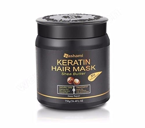 Keratin Hair Mask with Shea Butter - At Home Deep Care Conditioner Treatment