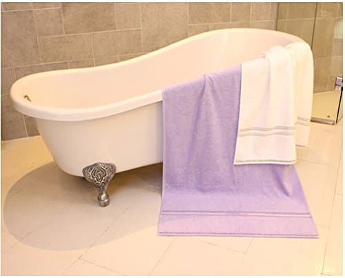 Arnaldo Bassini Muse68 Bath Towel Spa Bath Sheet 100% Cotton 26X53 Inches Set of 4 Four Color Assortment