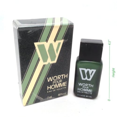 Worth Pour Homme Miniature Bottle 7ml Splash By Worth Parfums