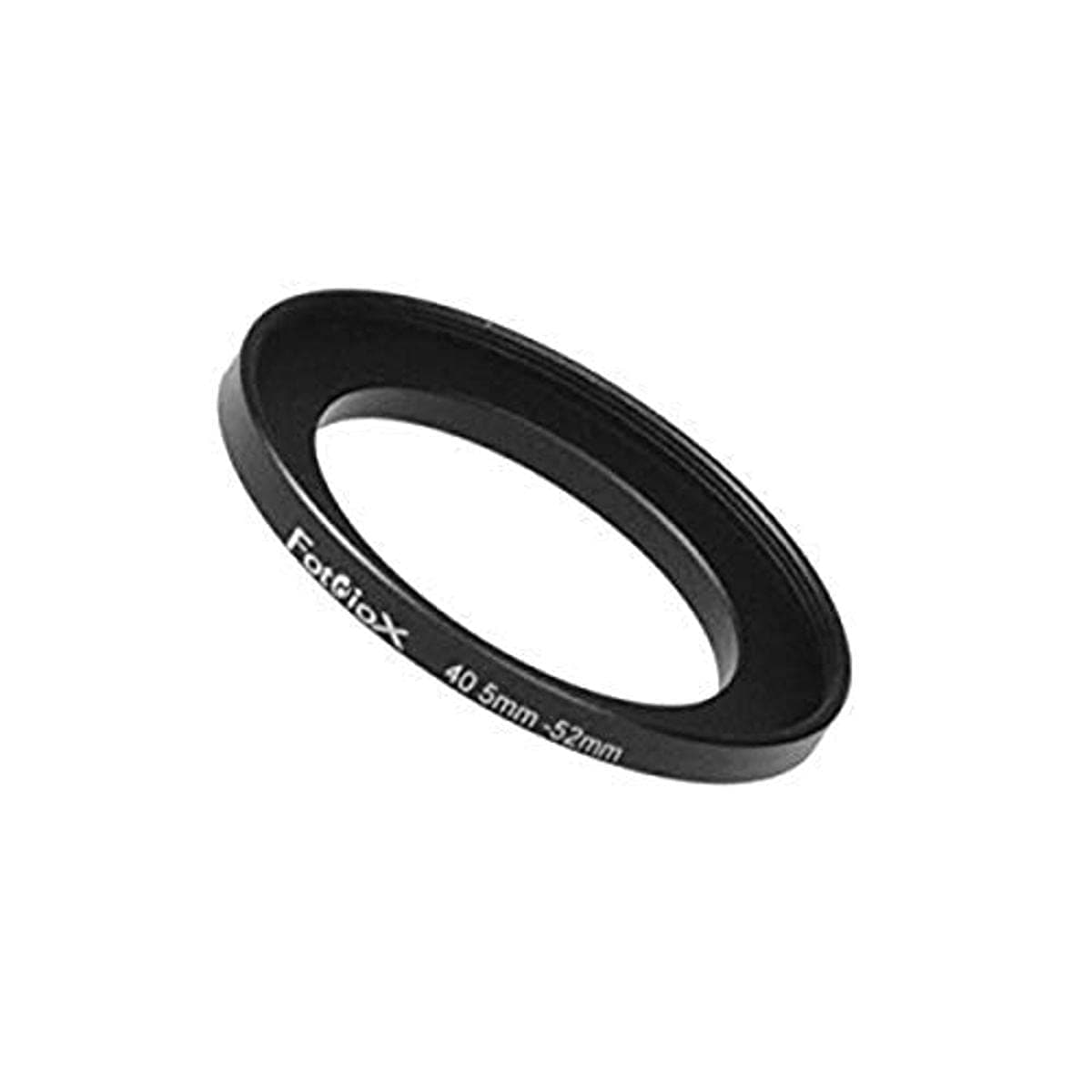 Metal Step Up Ring Filter Adapter, Anodized Black Aluminum 40.5mm-52mm, 40.5-52 mm