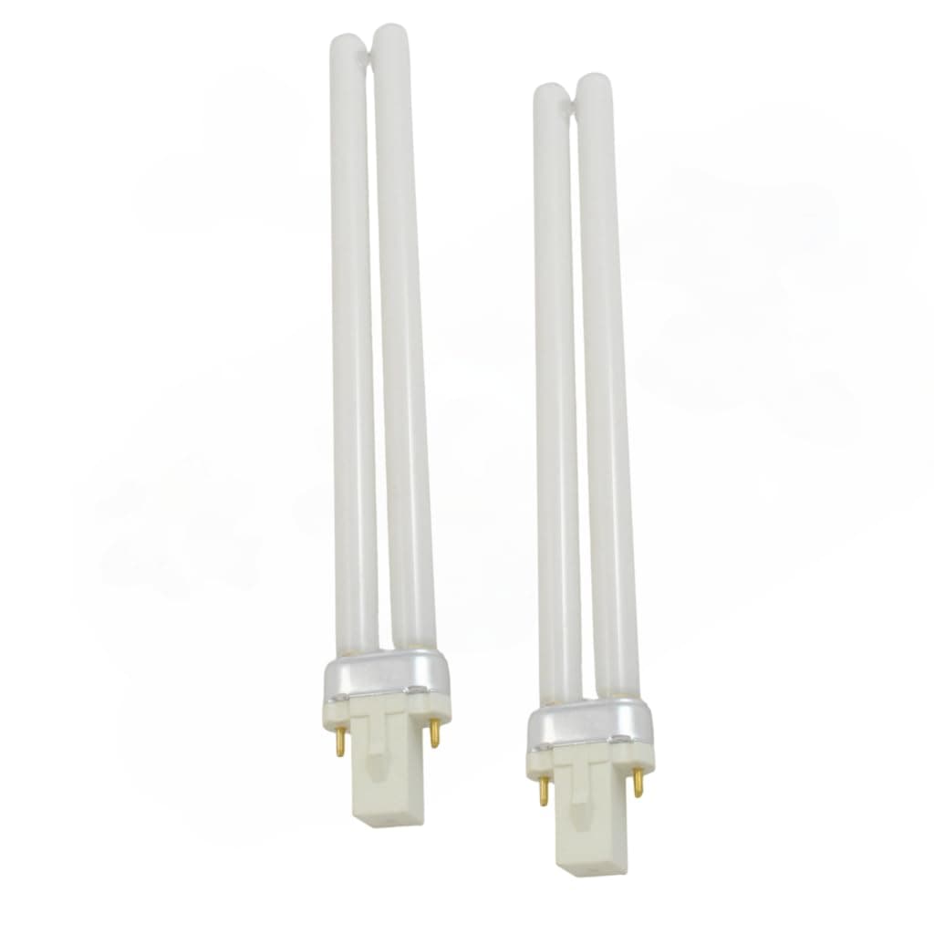 2 x 11W 11 Watt Compact Fluorescent CFL G23 Fly Killer Bug Zapper Insect Attracting Lamp UVA Replacement Tube Incl Window Sticker