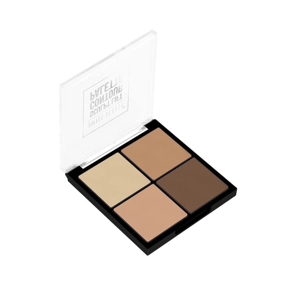 Swiss Beauty Sculpt Lift Contour Palette, Shade-01, 14 gm