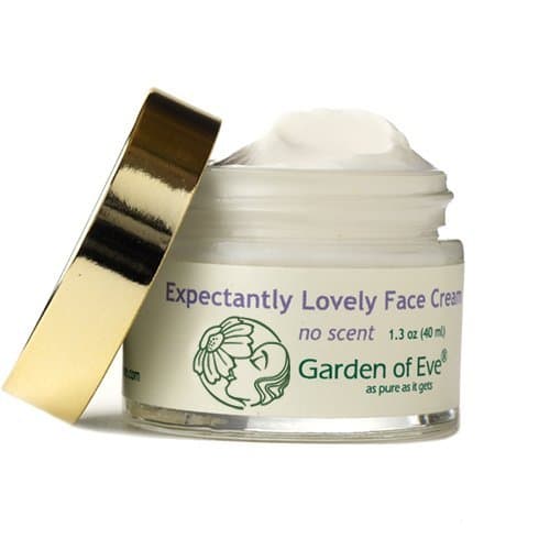 Garden of Eve Expectantly Lovely Face Cream - No Scent (Unscented, Fragrance-Free, Pregnancy safe) (Sensitive, Hydrating, Certified Organic Ingredients)(No synthetic ingredients) 1.3 oz